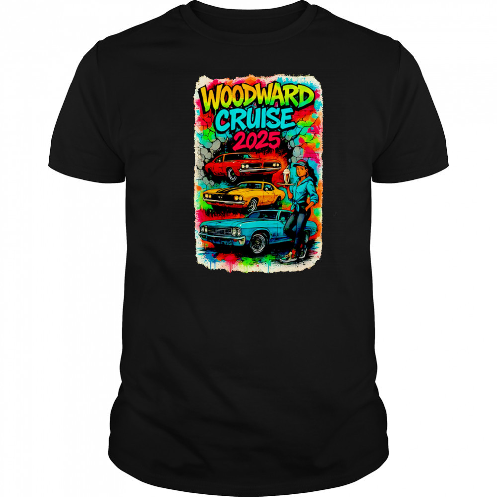Woodward 2025 Graffiti Style pride shirt
