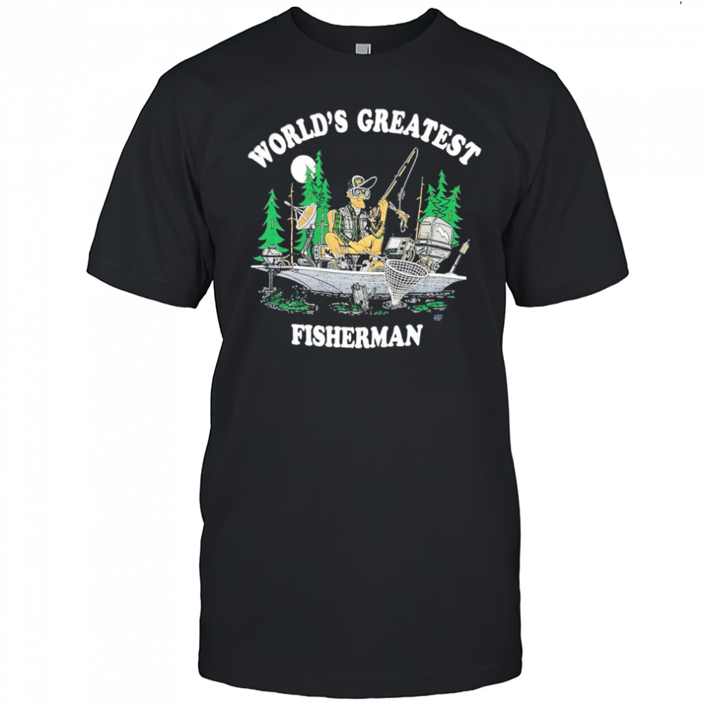 World’s greatest Fisherman vintage shirt