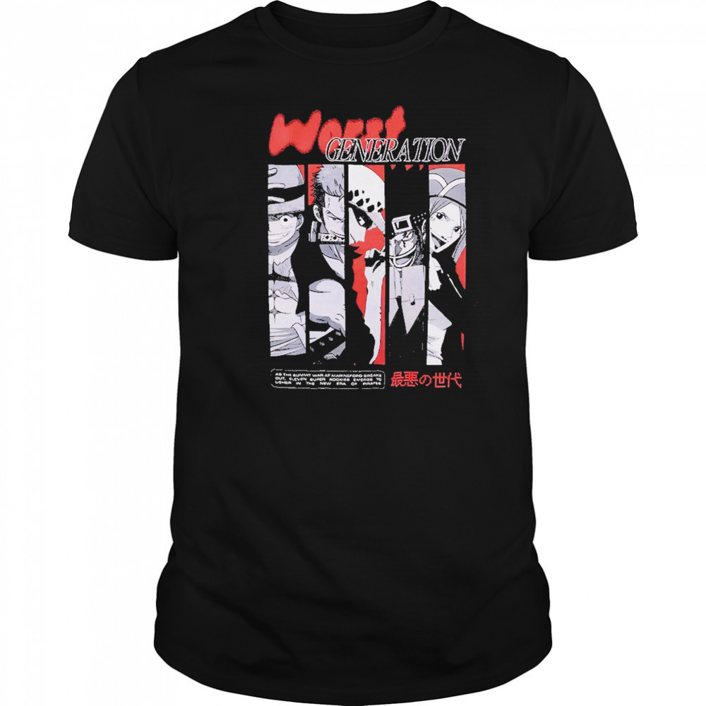Worst Generation Panel T-Shirt