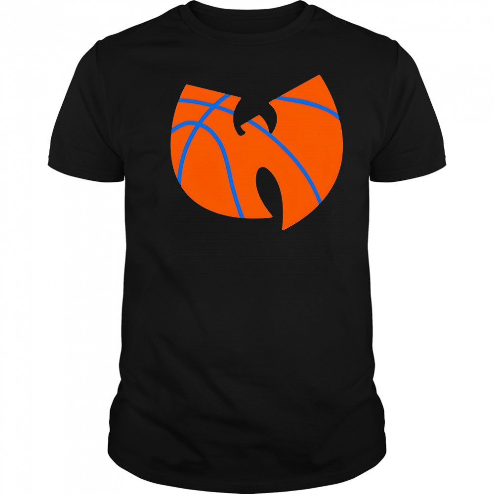 Wu Tang Clan x New York Knicks logo shirt