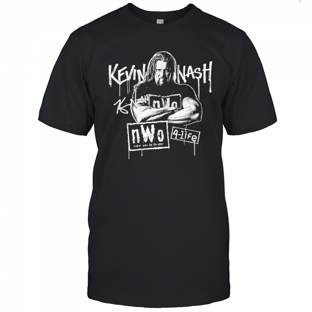 WWE Kevin Nash Grunge Graphic 4 life Shirt