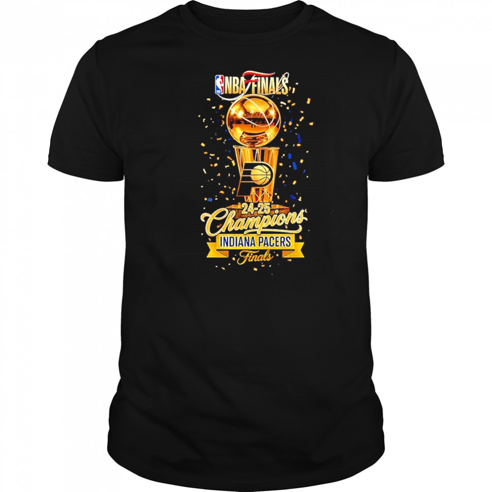 Yes ‘Cers Indiana Pacers Winner NBA Finals 24 25 Champions Trophy shirt