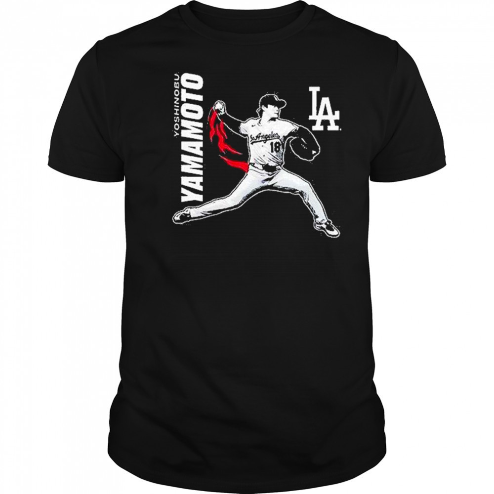 Yoshinobu Yamamoto Los Angeles Dodgers Player Shirt