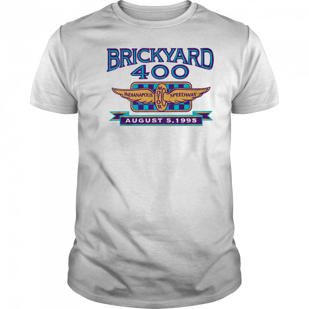 1995 Brickyard 400 logo shirt