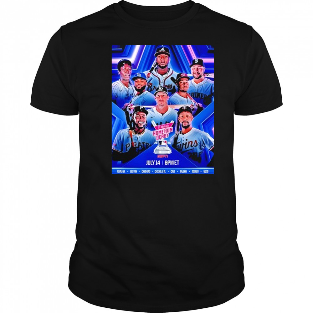2025 Mlb Home Run Derby Players Shirt