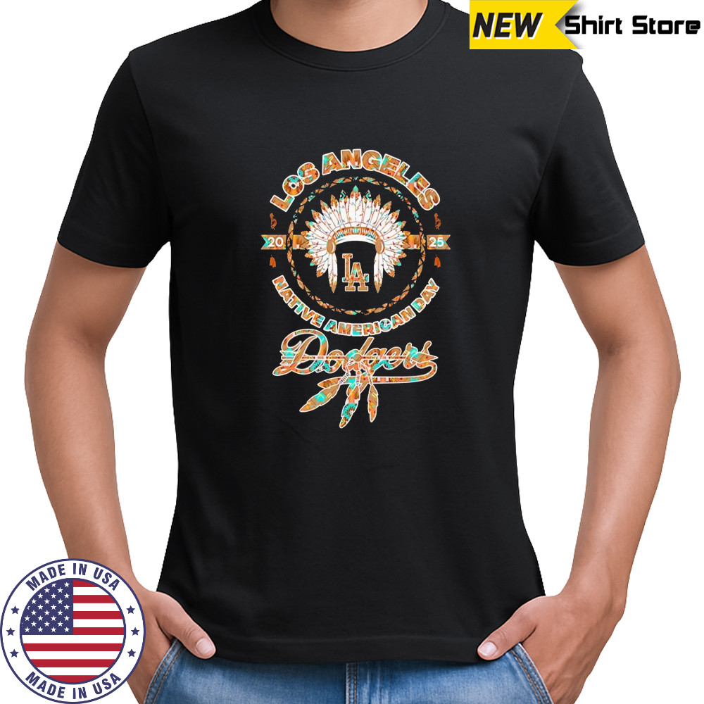 2025 Native American Day Los Angeles Dodgers shirt