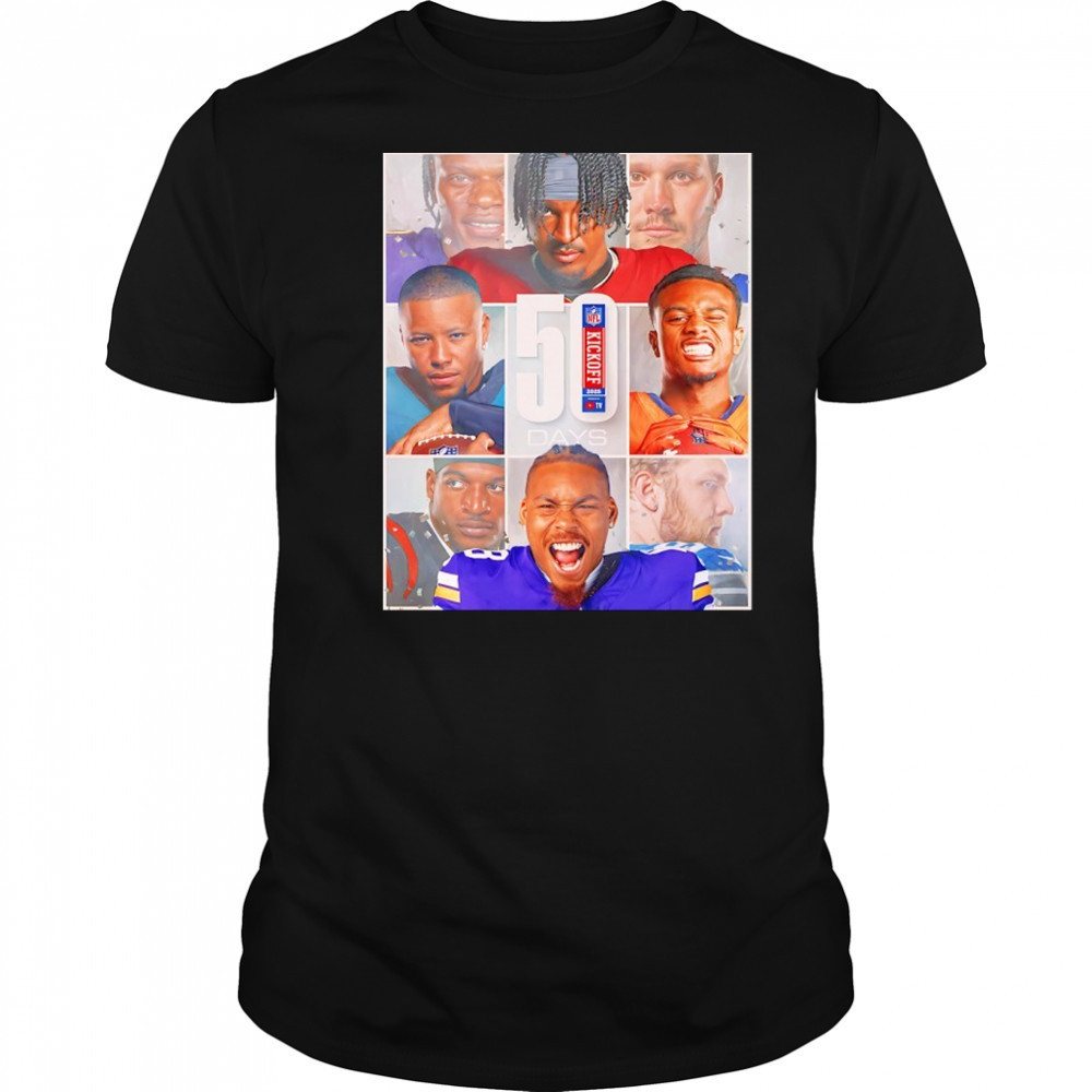 2025 NFL 50 Days Kickoff shirt