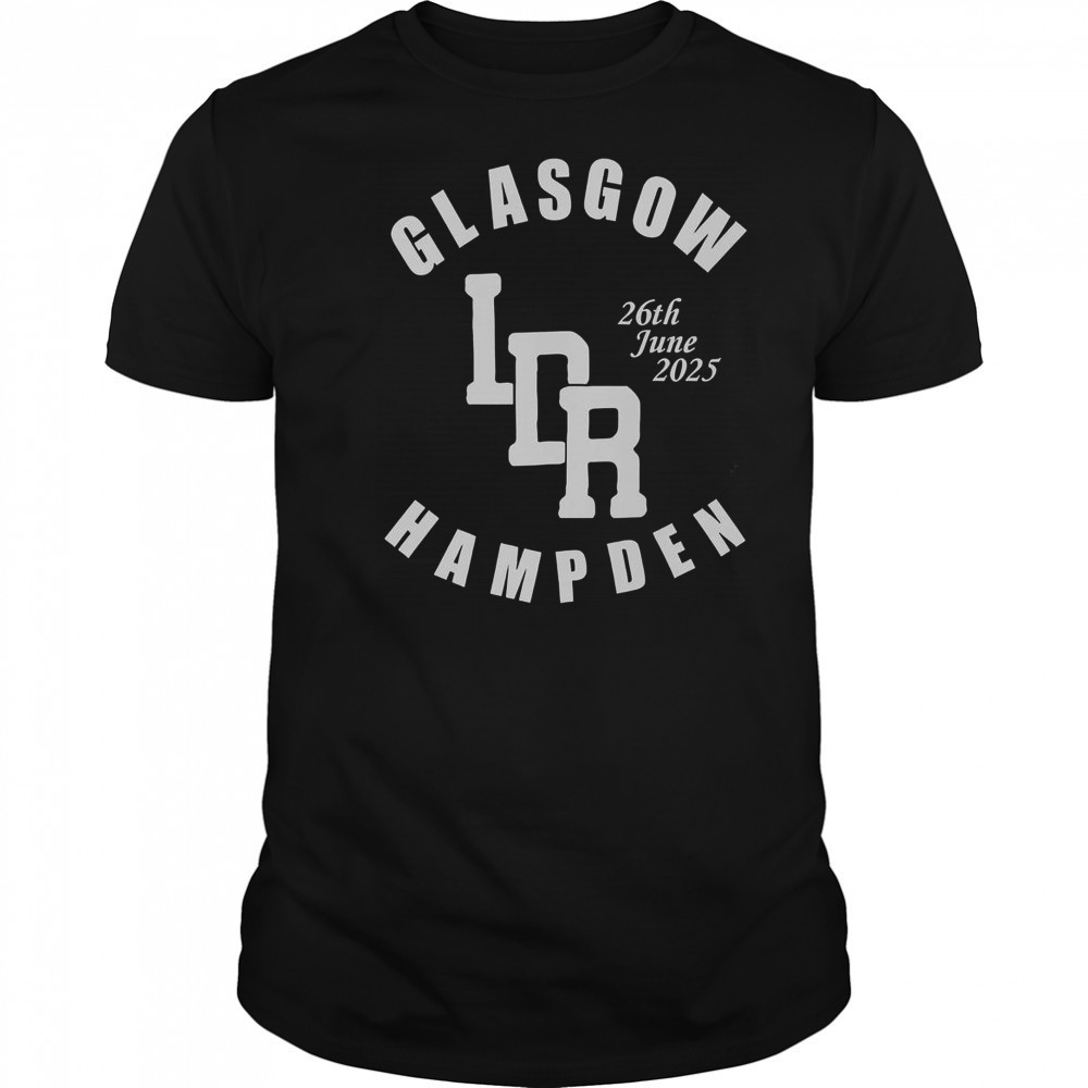6th June 2025 Lana Del Rey Glasgow Hampden T-Shirt