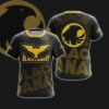 Arrow Black Canary Unisex 3D T-shirt
