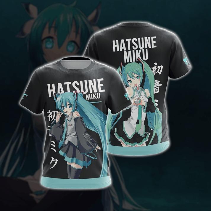 Hatsune Miku Unisex 3D Tshirt