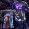 JoJo's Bizarre Adventure Anime 3D All Over Print T-shirt