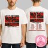 Leon Thomas Mutts Don’t Heel Tour 2025-2026 Tour Dates Full List Two Sides Unisex T-Shirt