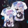 Rem ReZero All Over Print Tshirt