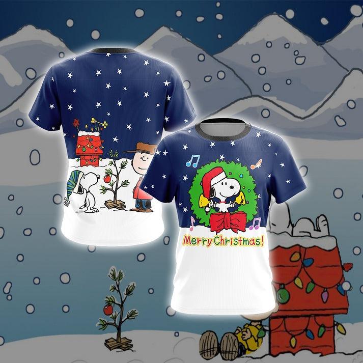 Snoopy x Christmas Unisex 3D T-shirt