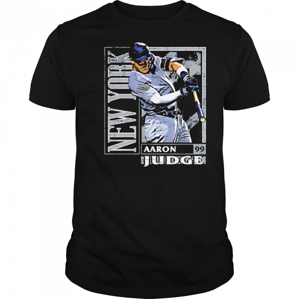 Aaron Judge New York Yankees Card Style retro shirt