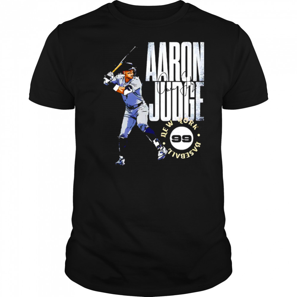 Aaron Judge New York Yankees Stamp signature retro shirt