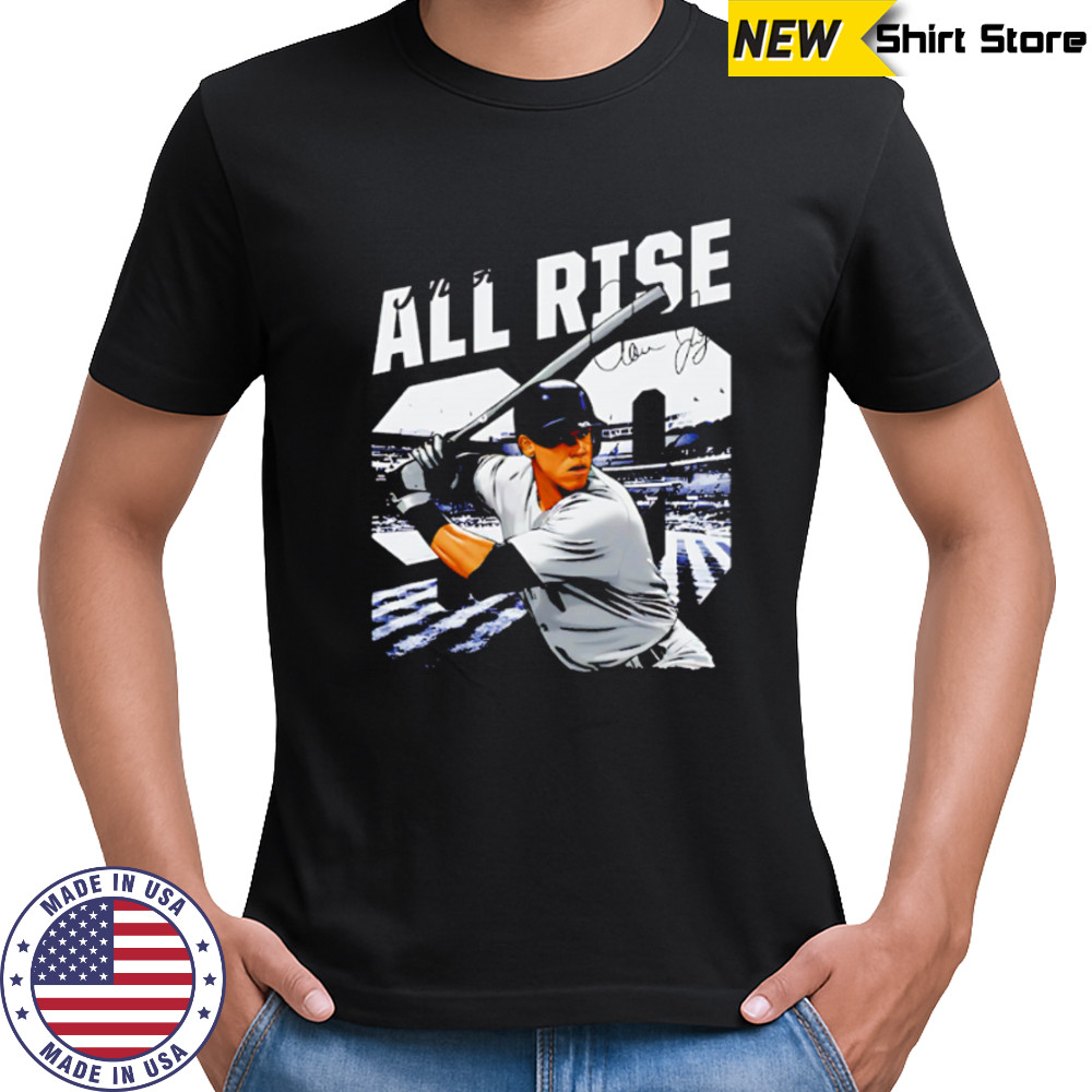 Aaron Judge Stadium All Rise signature shirt