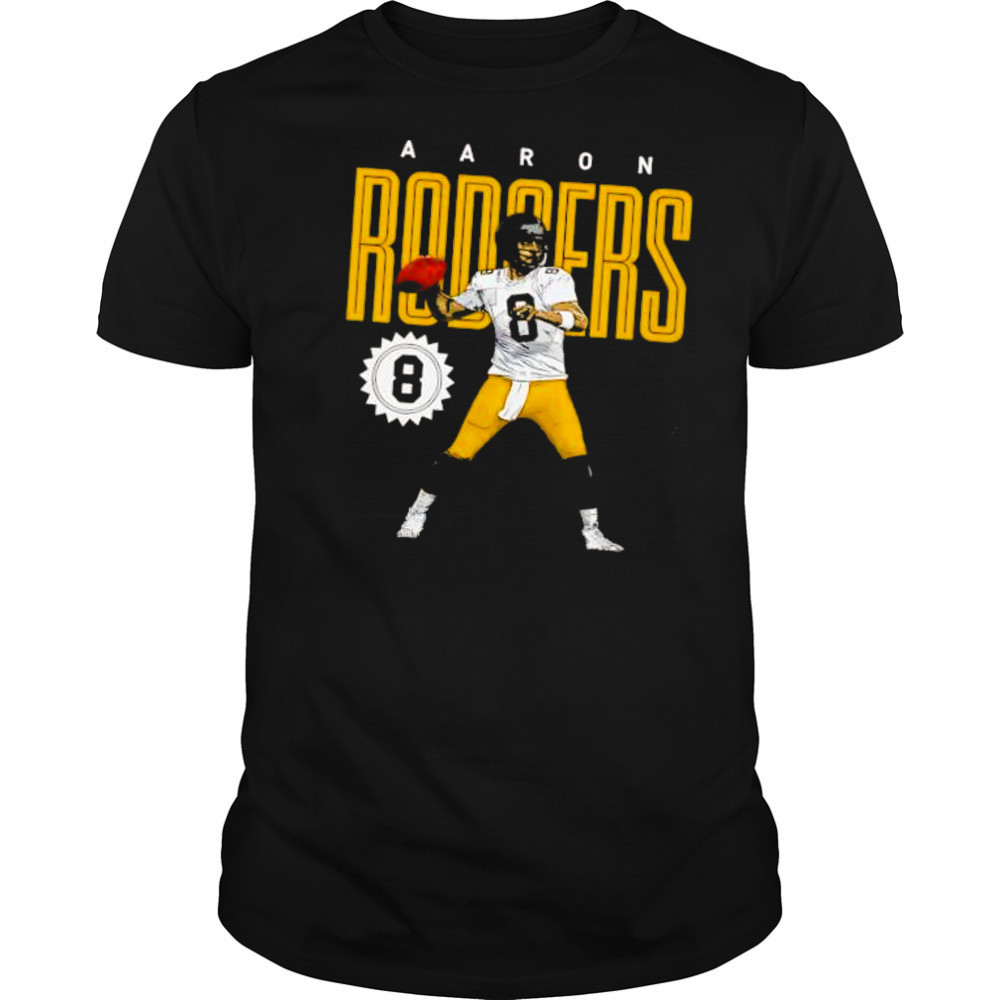 Aaron rodgers Pittsburgh Steelers card shirt