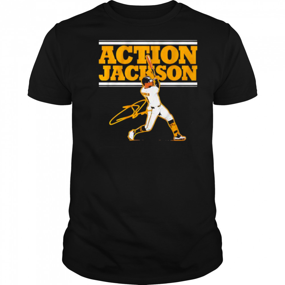 Action Jackson Chourio signature shirt
