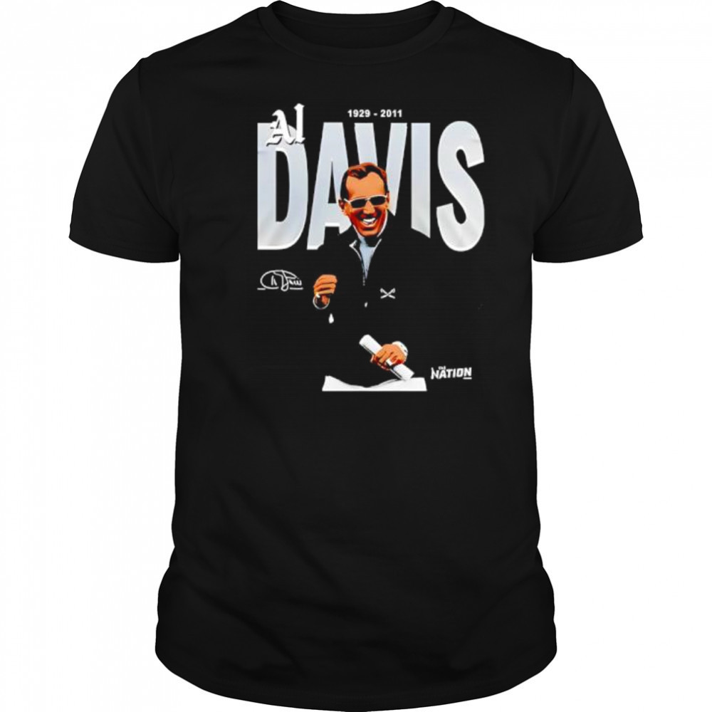 AL Davis Oakland Raiders shirt