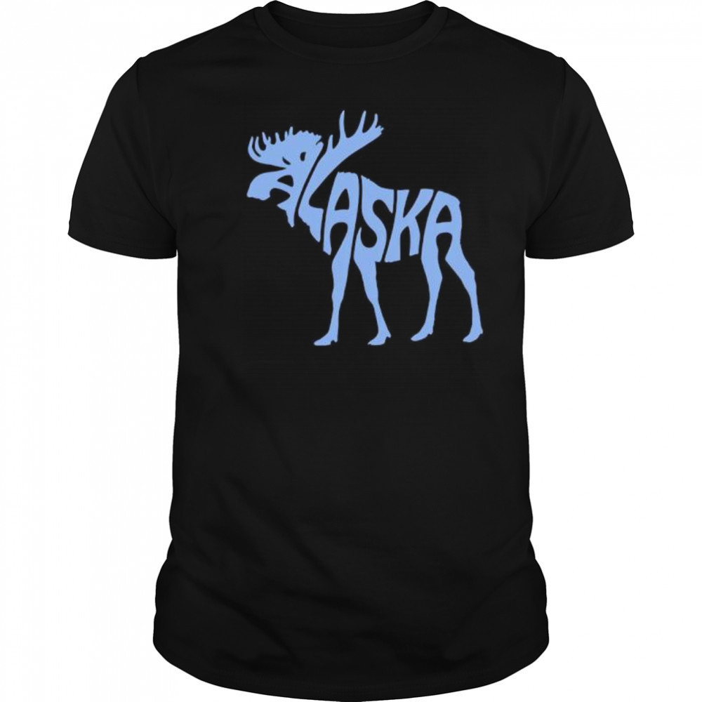 Alaska Moose Word shirt