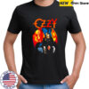Alice Cooper Wearing Ozzy Osbourne Patient No 9 Wings T shirts