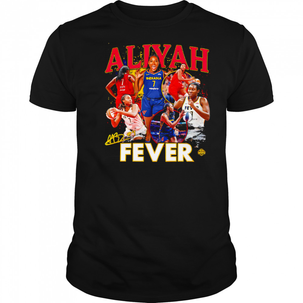 Aliyah Boston Indiana Fever WNBA All-Star signature shirt