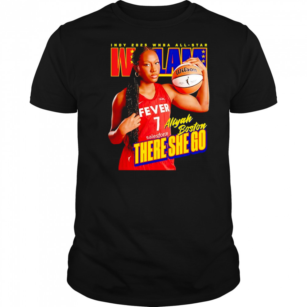 Aliyah Boston x WSLAM there she go shirt