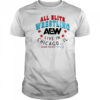 All Elite Wrestling Live In Chicago Show 2025 T-Shirt