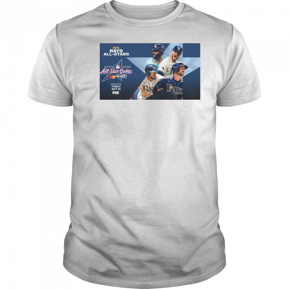 All-Star Major League Baseball Tampa Bay Rays July 15 2025 T-Shirt