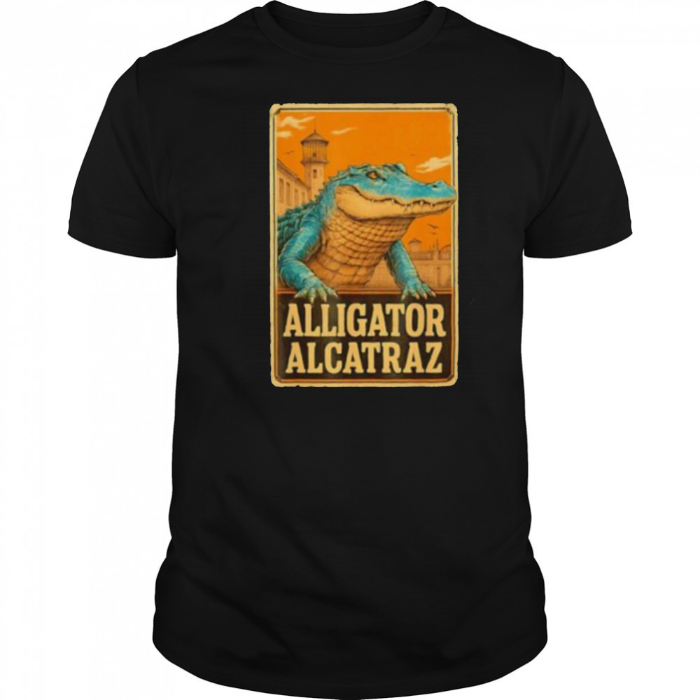 Alligator Alcatraz detention Florida shirt