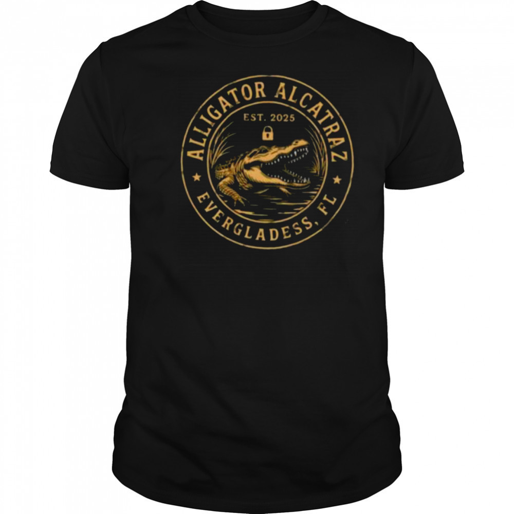 Alligator Alcatraz Everglades est 2025 shirt
