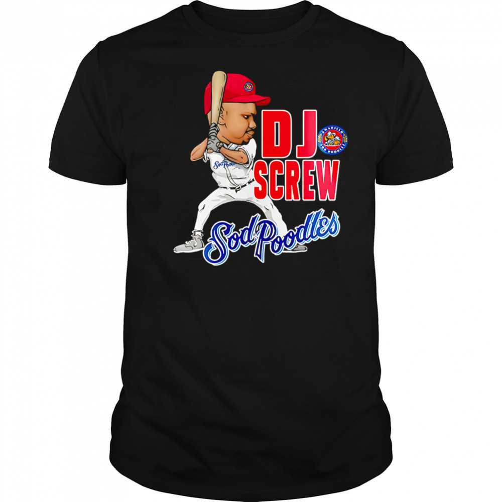 Amarillo Sod Poodles Dj Screw 2025 Baseball shirt