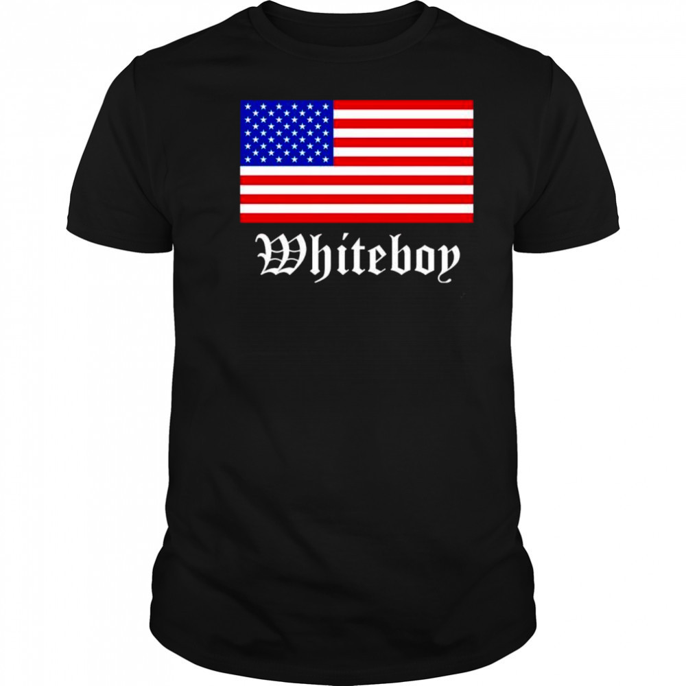 American Flag Whiteboy shirt