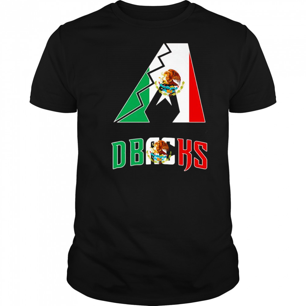 Arizona D-Backs Mexico logo shirt