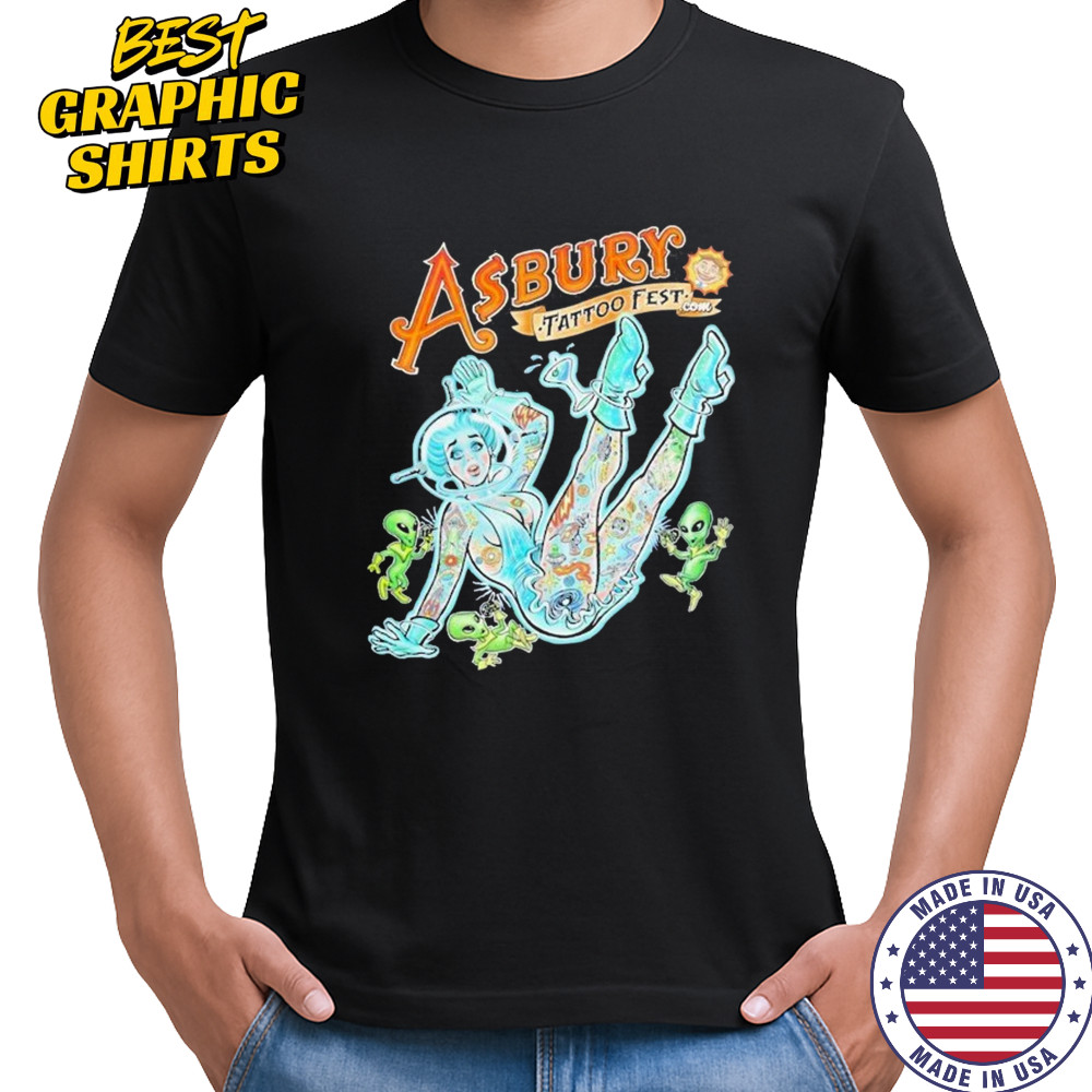 Asbury Tattoo Fest 2025 Alien T-Shirt