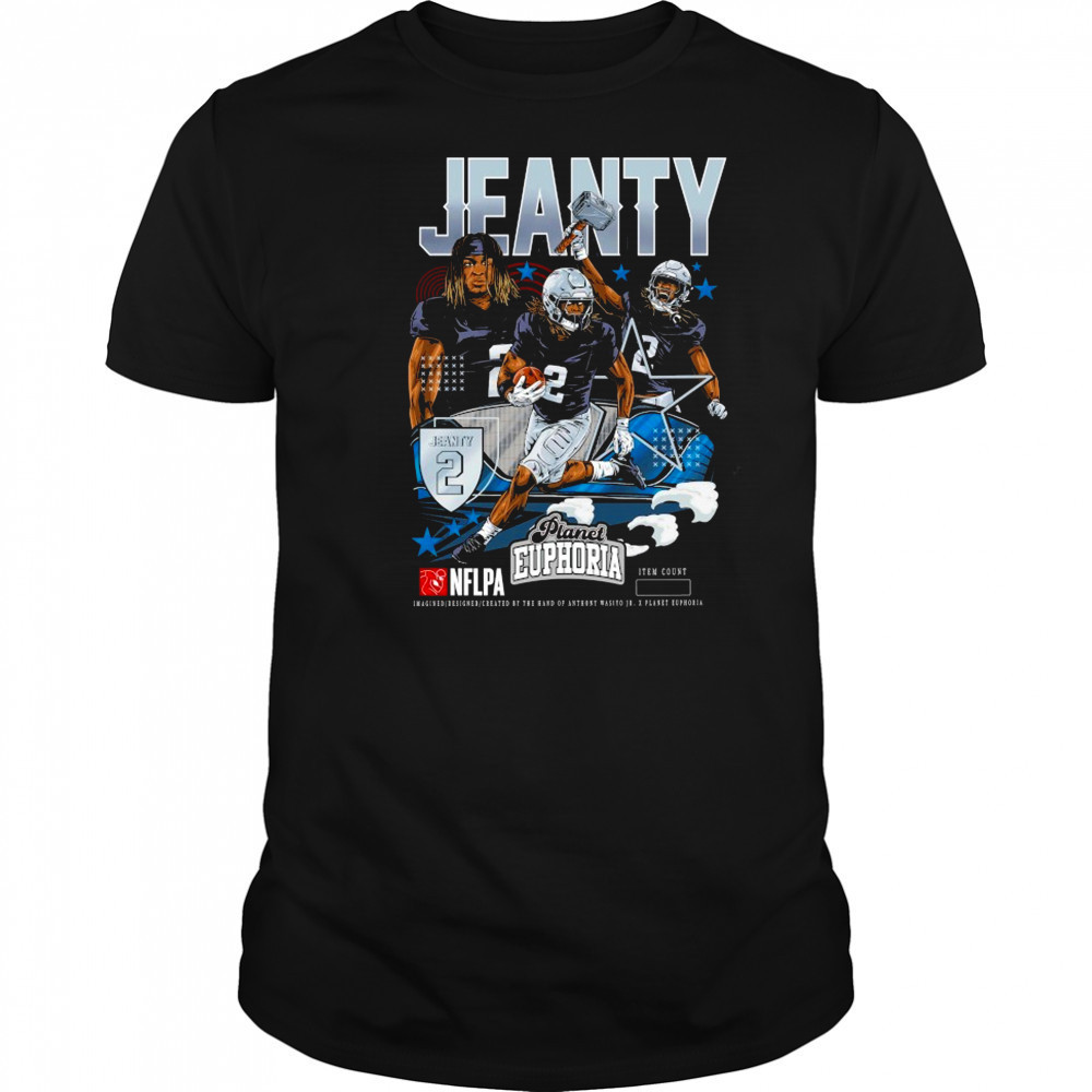 Ashton Jeanty NFLPA Planet Euphoria T-shirt