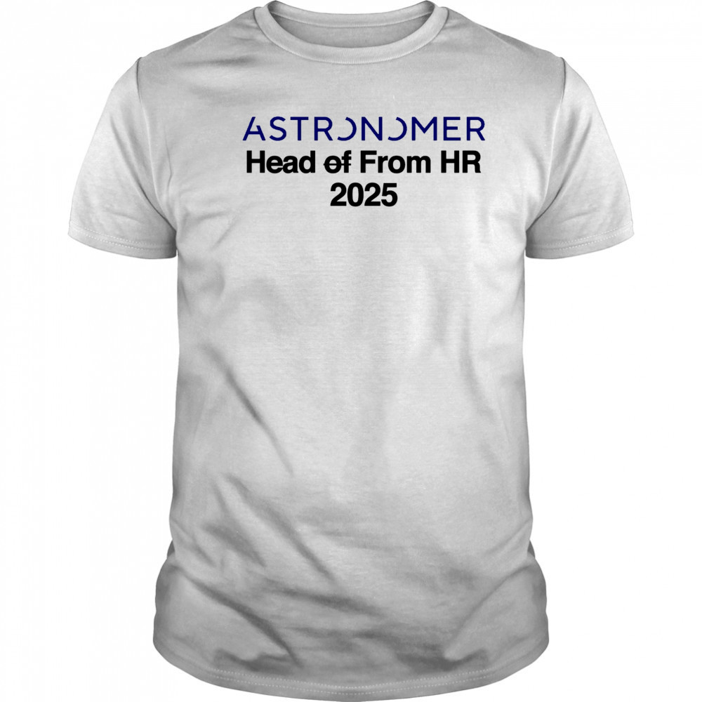 Astronomer head from HR 2025 shirt