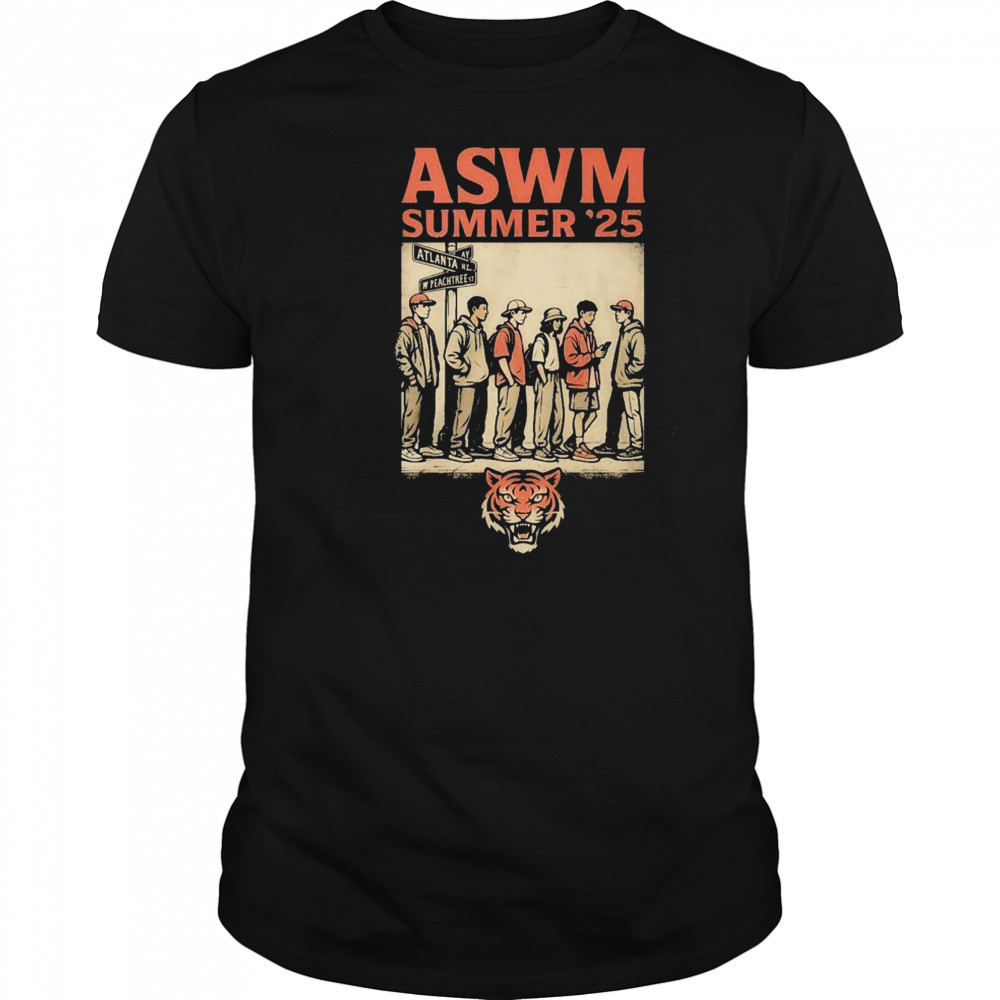 Aswm Summer 2025 Atlanta Tiger Shirt