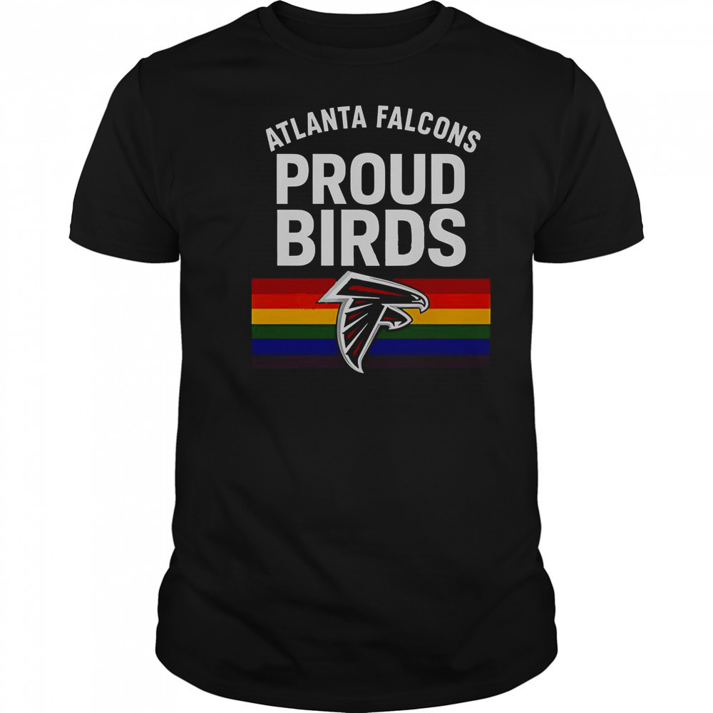 Atlanta Falcons LGBT Pride Birds T-Shirt