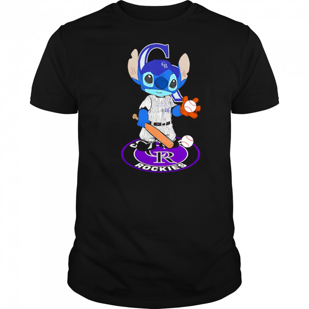 Baby Stitch Player Colorado Rockies Baseball shirt