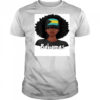 Bahamian girl Bahamas flag shirt