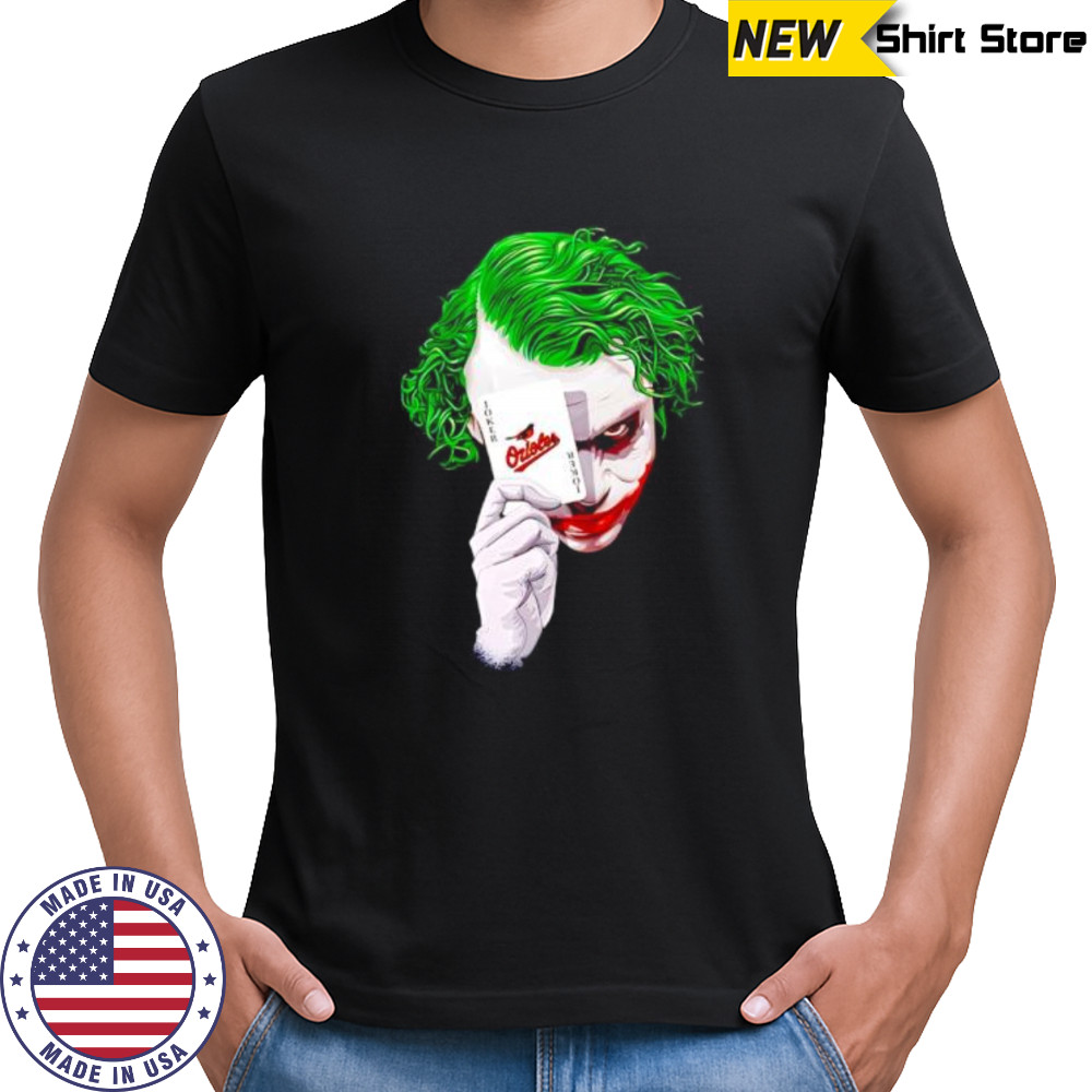 Baltimore Orioles Baseball Joker Card shirt