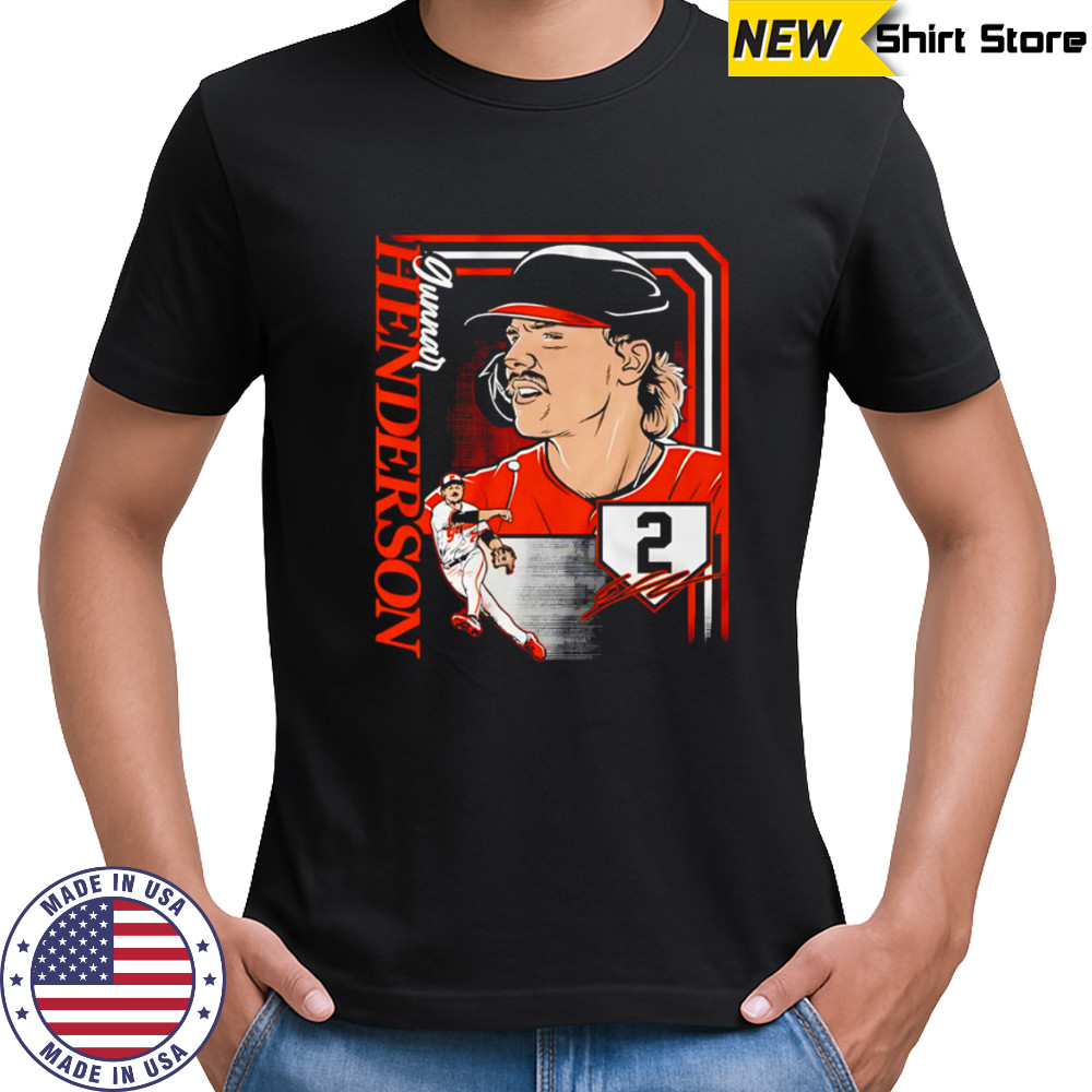 Baltimore Orioles Gunnar Henderson Collage Frame shirt