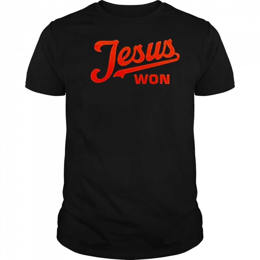 Baltimore Orioles Jesus Won T-shirt