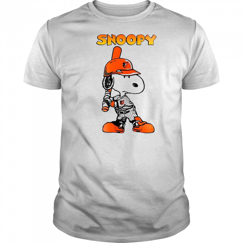 Baltimore Orioles Snoopy Player T-Shirt