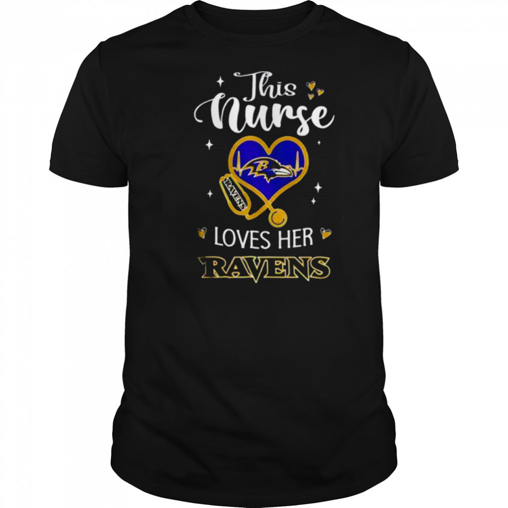 Baltimore Ravens NFL this Nurse Appreciation Month 2025 shirt