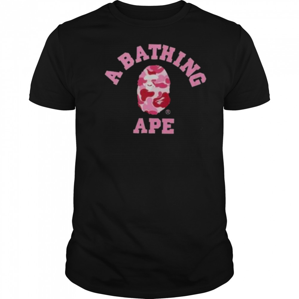 BAPE ABC Camo College Shirt