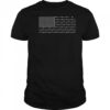 Barbed Wire American Flag USA Flag shirt