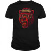 Bear Big Head Hat Ferocious shirt